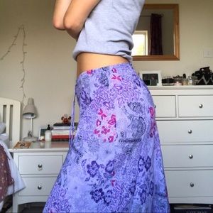 Boho maxi skirt